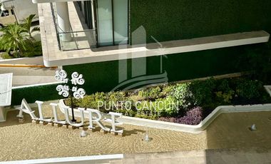 ESPECTACULAR DEPARTAMENTO AMUEBLADO EN RENTA EN ALLURE PUERTO CANCÚN