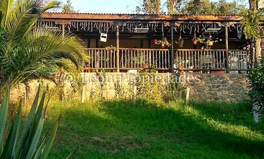 Leon Propiedades vende casa en parcela en sector los Hornitos, Curacaví.