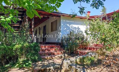 Leon Propiedades vende casa en parcela en sector los Hornitos, Curacaví.