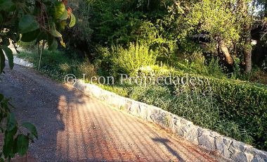 Leon Propiedades vende casa en parcela en sector los Hornitos, Curacaví.