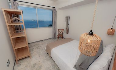 PRECIOSO DEPARTAMENTO + LOFT FRENTE AL MAR CON MAGNIFICA VISTA