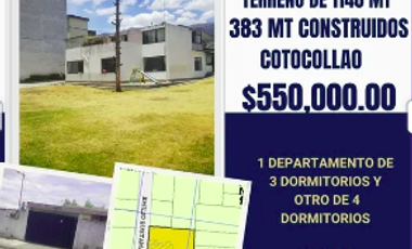 Terreno en Venta al Norte de Quito