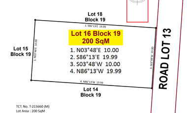Resale 200 sqm Residential Lot Green Breeze Pulong Buhangin Sta. Maria Bulacan