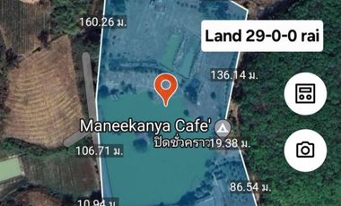 Land for sale, mountain view, riverside, Ban Doi Hang, Doi Hang, Chiang Rai