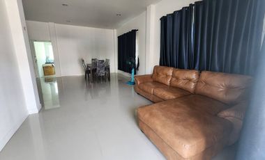 Single-Story House for Sale – 365 Golden Land Project, Rayong Prime location along Highway 36, Mabkha. Fully furnished and move-in ready at the lowest