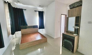 Single-Story House for Sale – 365 Golden Land Project, Rayong Prime location along Highway 36, Mabkha. Fully furnished and move-in ready at the lowest