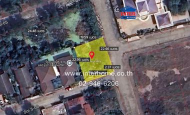 Vacant land 104.6 sq.w. Vacant land near Mahachai Muang Mai fresh market, Soi 5-06, Rama 2 Road, Ekachai Road, Mueang Samut Sakhon, Samut Sakhon