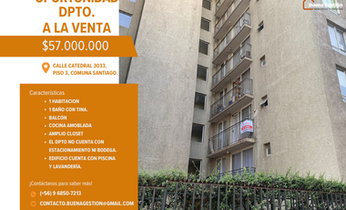 OFERTA Departamento en barrio Yungay de 1 dormitorio