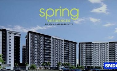 SPRING RESIDENCES (SMDC) in BICUTAN PARANAQUE CITY. AIRBNB (Staycation) 2 bedrooms with balcony fully furnished. And Long Term Lease.