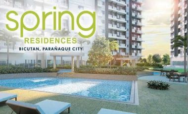 SPRING RESIDENCES (SMDC) in BICUTAN PARANAQUE CITY. AIRBNB (Staycation) 2 bedrooms with balcony fully furnished. And Long Term Lease.