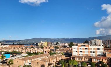 LINDO APARTAMENTO CHIA AVENIDA CHILACOS, EN EDIFICIO,  80 METROS, PISO 5, 2 HABITACIONES, 2 BAÑOS, SALA COMEDOR, COCINA, LAVANDERIA, 1 PARQUEADERO, 1
