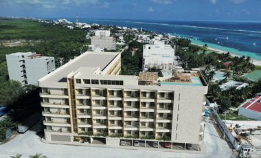 PREVENTA de Lujoso Departamento de 1 Habitaciones en Puerto Morelos