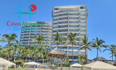 Vive el lujo frente al mar: departamento renovado con acceso directo a la playa en Playa Diamante