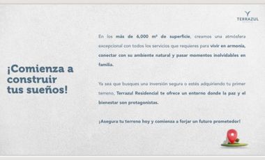 TERRENOS EN VENTA TERRAZUL