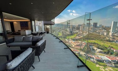 Departamento En Venta En Bosque Real Residence, 3 Recámaras, Vista Al Campo De Golf