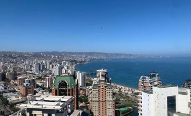 VENDO ESPECTACULAR DEPARTAMENTO 4D , 3B , 2E CON VISTA AL MAR , VIÑA DEL MAR.