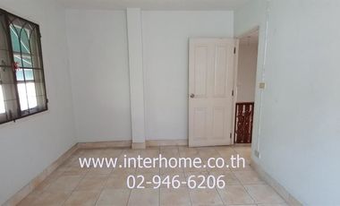 2-storey townhouse, 32 sq m., Nanthana Garden Village, Rangsit-Bang Phun, Soi Ban Klang 2/2, Rangsit-Pathum Thani Road, Tiwanon Road, Mueang Pathum Th