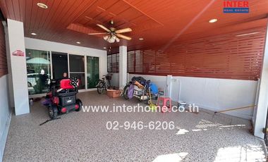 2-storey townhouse, 21.2 sq.w., Phra Pin Village 3, Bang Yai, near Phra Pin 3 Market, Phra Pin Village Soi 3, Soi 13, Kanchanaphisek Road, Bang Yai, N
