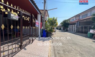 2-storey townhouse, 21.2 sq.w., Phra Pin Village 3, Bang Yai, near Phra Pin 3 Market, Phra Pin Village Soi 3, Soi 13, Kanchanaphisek Road, Bang Yai, N