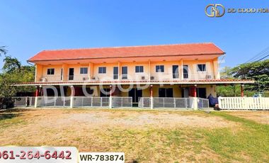 Land with dormitory business, 200 sq w, Phetchaburi, near Cha-am Beach
