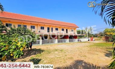Land with dormitory business, 200 sq w, Phetchaburi, near Cha-am Beach