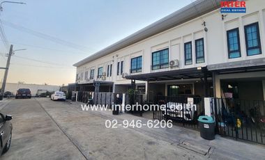 2-storey townhouse, 18.7 sq m, Newberry Village, Kanchanaphisek-Pinklao, near Central Westgate, Soi Thesaban 7/1, Soi Kantana, Bang Yai, Nonthaburi