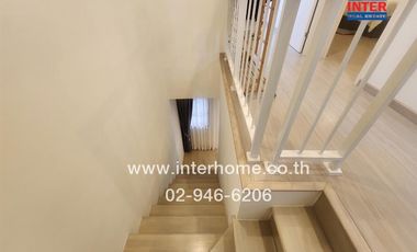 2-storey townhouse, 18.7 sq m, Newberry Village, Kanchanaphisek-Pinklao, near Central Westgate, Soi Thesaban 7/1, Soi Kantana, Bang Yai, Nonthaburi
