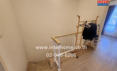 2-storey townhouse, 18.7 sq m, Newberry Village, Kanchanaphisek-Pinklao, near Central Westgate, Soi Thesaban 7/1, Soi Kantana, Bang Yai, Nonthaburi