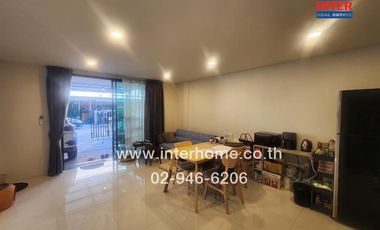 2-storey townhouse, 18.7 sq m, Newberry Village, Kanchanaphisek-Pinklao, near Central Westgate, Soi Thesaban 7/1, Soi Kantana, Bang Yai, Nonthaburi