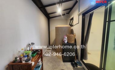 2-storey townhouse, 18.7 sq m, Newberry Village, Kanchanaphisek-Pinklao, near Central Westgate, Soi Thesaban 7/1, Soi Kantana, Bang Yai, Nonthaburi