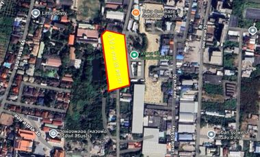 RARE FIND in Bangna – Lasalle – Bearing!Prime Large Land Plot at Only THB 50,000 per sq.wah – It Truly Exists! Accessible from Lasalle Soi 48,