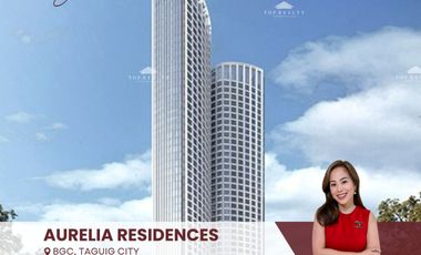 Prime 3BR Condo Unit for Sale in BGC, Taguig at Aurelia Residences PRICE DROP!