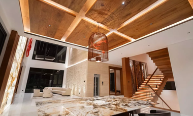EXQUISITE LUXURY LIVING: 10-BEDROOM 10-CAR GARAGE GRAND ESTATE IN AYALA ALABANG VILLAGE
