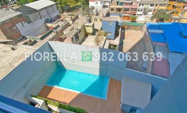 ALQUILO- DPTO 01 DORM.MODERNO- ÁREAS SOCIALES – EDIFICIO MET