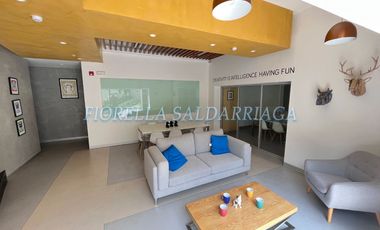 ALQUILO- DPTO 01 DORM.MODERNO- ÁREAS SOCIALES – EDIFICIO MET