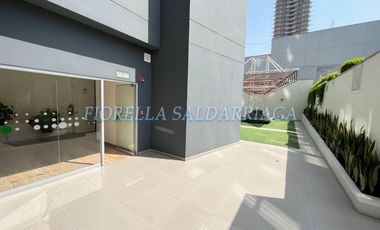 ALQUILO- DPTO 01 DORM.MODERNO- ÁREAS SOCIALES – EDIFICIO MET