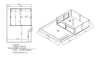 Renta Local para Restaurante Bar con Terraza en Juriquilla Querétaro