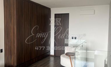 DEPARTAMENTO EN RENTA, León,Gto; NYMPHE, AMUEBLADO, LOFT DE 2 PISOS, 1 REC, DE LUJO