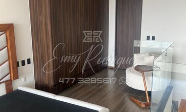 DEPARTAMENTO EN RENTA, León,Gto; NYMPHE, AMUEBLADO, LOFT DE 2 PISOS, 1 REC, DE LUJO