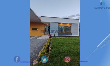 ¡¡COMPRA YA HERMOSA CASA CAMPESTRE UBICADA DENTRO DE CONDOMINIO CERRADO MUY BONITA!!SECTOR ACACIAS