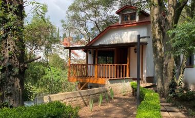 Hermosa Casa en Renta| 1 Recamara |Tipo Cabaña con Tapanco | Privacidad Total |Lomas de Quebradas, CDMX