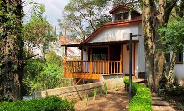 Hermosa Casa en Renta| 1 Recamara |Tipo Cabaña con Tapanco | Privacidad Total |Lomas de Quebradas, CDMX