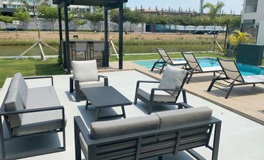 Isla Mocoli, Renta de hermosa casa 4 dormitorios con piscina al pie del Lago