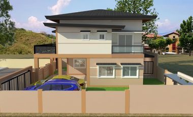 Semi-Furnished Preselling House with Pool in Corona Del Mar, Talisay City, Cebu