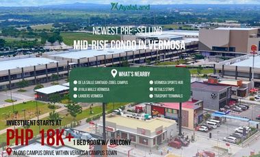 1 Bed Room Pre Selling Along Daang Hari Imus Cavite Vermosa Air BnB  Ready
