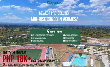 1 Bed Room Pre Selling Along Daang Hari Imus Cavite Vermosa Air BnB  Ready