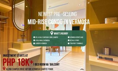 1 Bed Room Pre Selling Along Daang Hari Imus Cavite Vermosa Air BnB  Ready