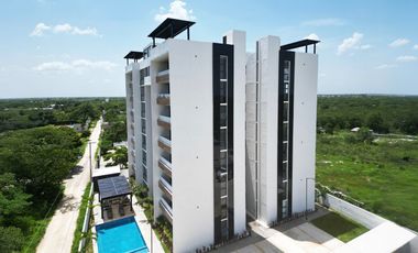 Departamento amueblado en Meritana Conkal