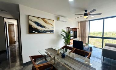 Departamento amueblado en Meritana Conkal