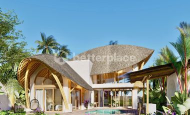 Ubud Bamboo Art-Inspired Villa – Adjustable 2-3 Bedrooms, Leasehold 31 Years